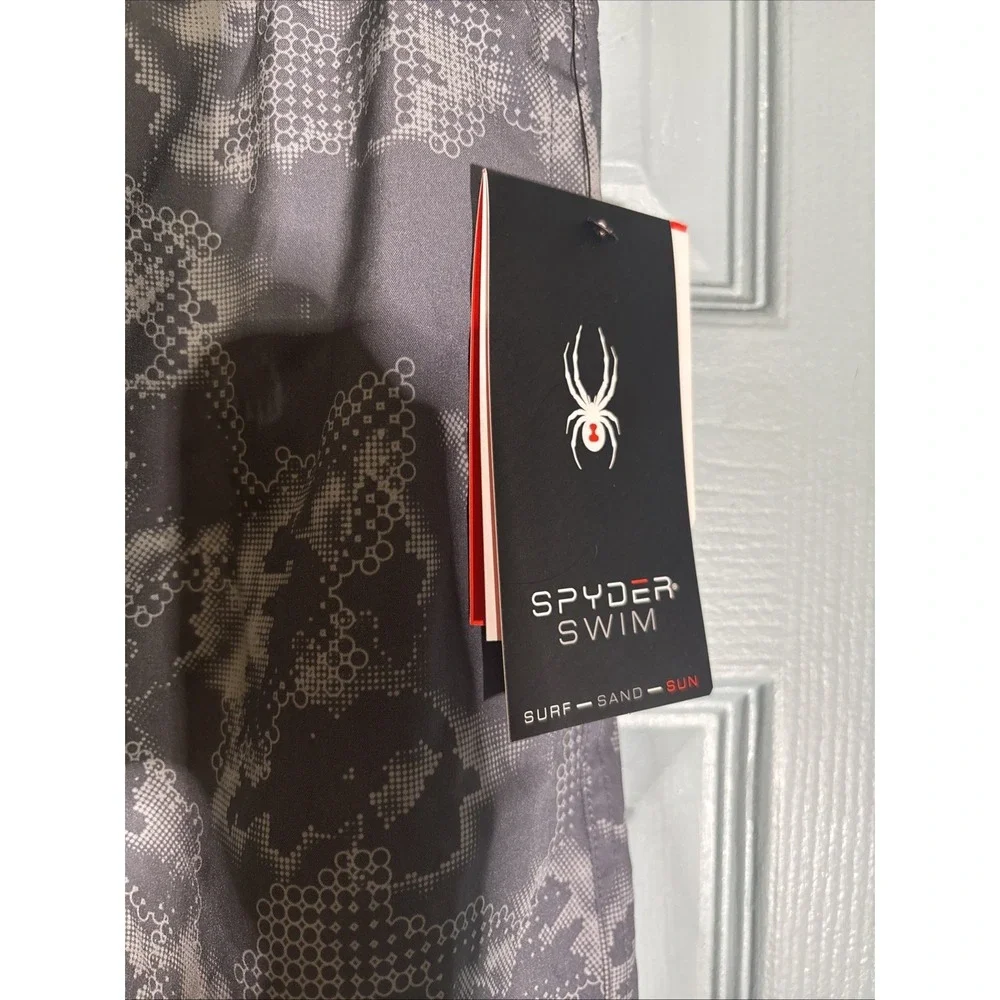 NWT Spyder‎ Swim Shorts Sz XL. UV Protection, Breathable, Mesh Liner.